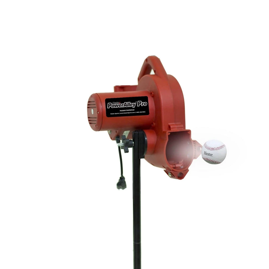 Baseball Pitching Machines Heater Sports PowerAlley Pro Baseball Pitching Machine PAPRO149