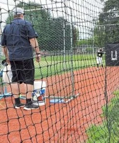 JUGS Sports JUGS #27 Twisted Knotted Black Polyethylene Batting Cage Nets