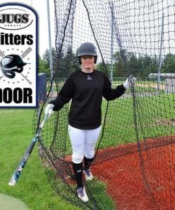JUGS Sports JUGS #96 Twisted Knotted Black POLYESTER Batting Cage Nets