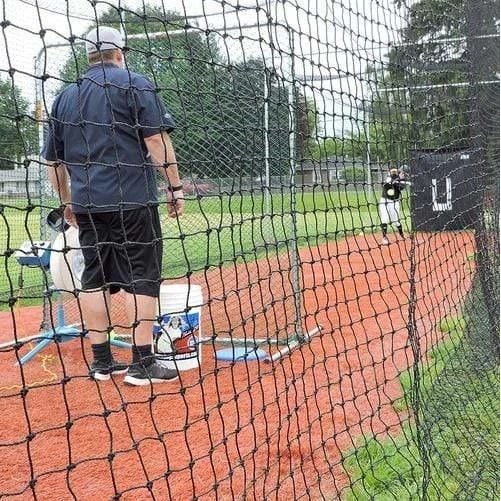 JUGS Sports JUGS #96 Twisted Knotted Black POLYESTER Batting Cage Nets