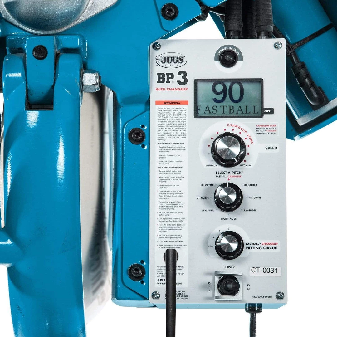 JUGS Sports JUGS BP3 Baseball Pitching Machine M1030 Baseball Pitching Machines