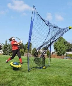 JUGS Sports JUGS Soft Toss Machine Package Pitching Machines W/ Batting Cage