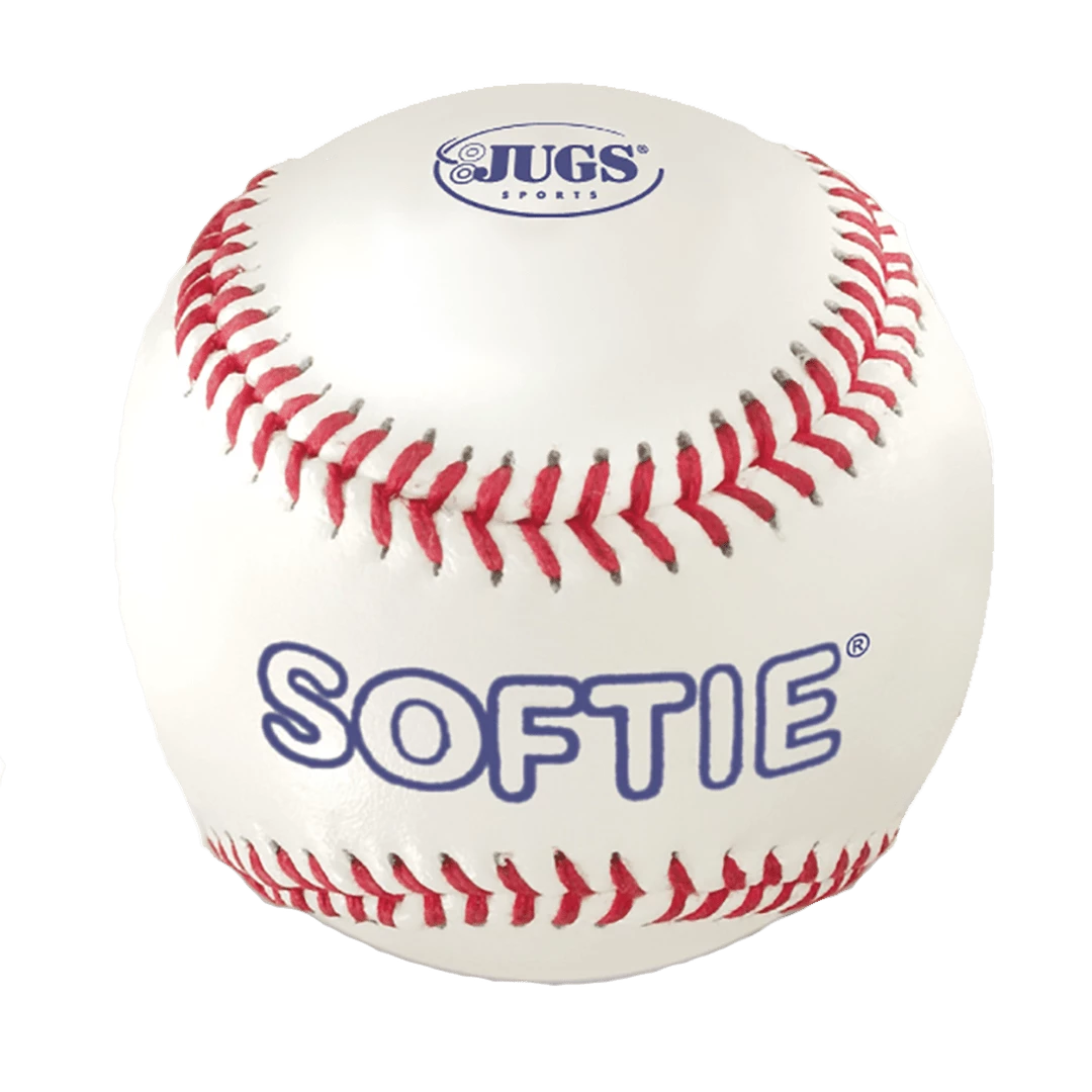 JUGS Sports Pitching Machine Balls JUGS Softie Baseballs (1 Dozen) B5100