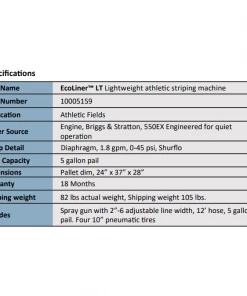 Newstripe EcoLiner LT Field Striping Machine 10005159 Field Line Striping Machines