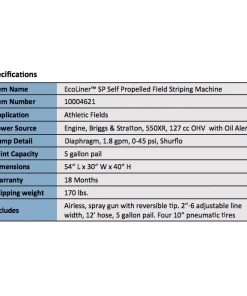 Newstripe EcoLiner SP Self-Propelled Field Striping Machine