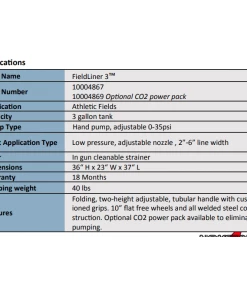 Newstripe FieldLiner 3 Field Striping Machine 10004867