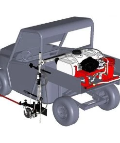 Field Line Striping Machines Newstripe LineRider UTV Skid Mounted Athletic Line Striper 10005171