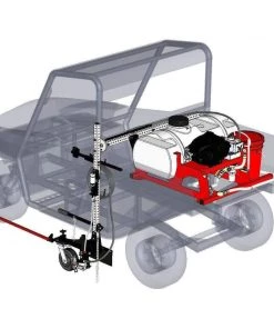 Field Line Striping Machines Newstripe LineRider UTV Skid Mounted Athletic Line Striper 10005171