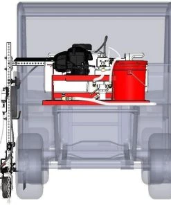 Field Line Striping Machines Newstripe LineRider UTV Skid Mounted Athletic Line Striper 10005171