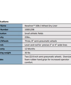 Newstripe NewLiner 50lb. 3-Wheel Dry Line Marker 10001298