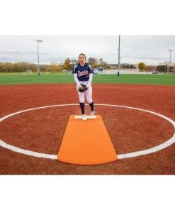 Portolite Mounds Fastpitch Softball Mats Portolite Long Spiked Fastpitch Softball Pitching Mat