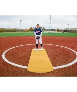 Portolite Mounds Fastpitch Softball Mats Portolite Long Spiked Fastpitch Softball Pitching Mat