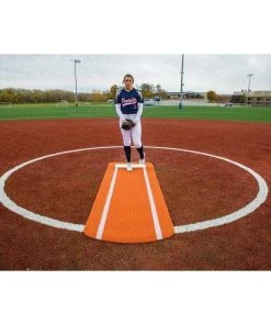 Portolite Mounds Portolite Pro Spiked Fastpitch Softball Pitching Mat Fastpitch Softball Mats