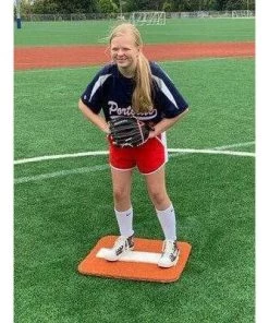 Portolite Mounds Portolite Short Spiked Fastpitch Softball Pitching Mat