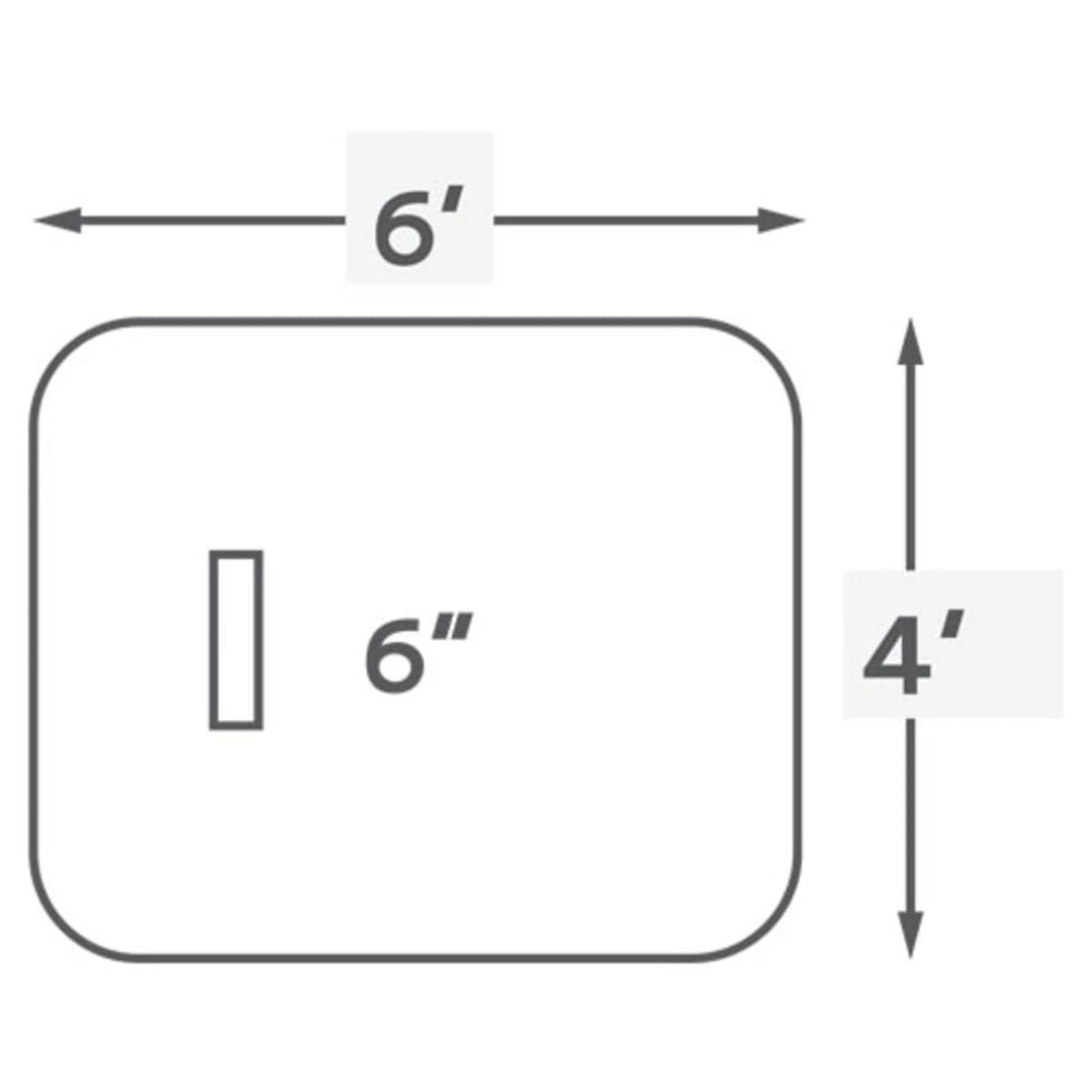 PORTABLE PITCHING MOUNDS ProMounds 6" Green Bronco Baseball Pitching Mound MP2029G