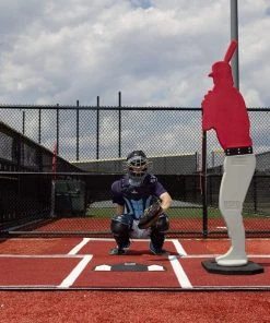 Batting Mats ProMounds Batting Mat Pro With Catcher Extension AT6023