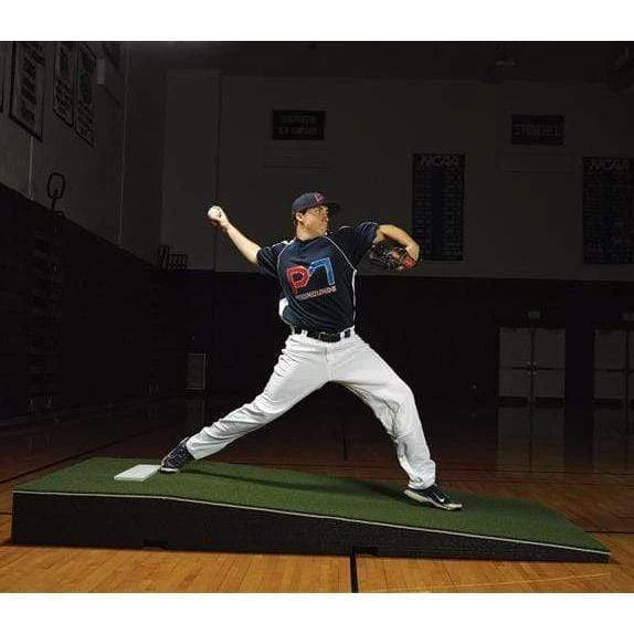 ProMounds Collegiate Baseball Pitching Mound Green Turf MP2001 PORTABLE PITCHING MOUNDS