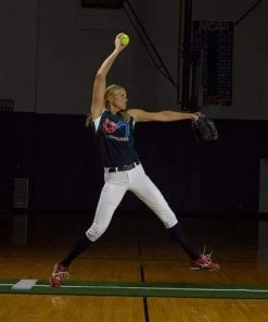 ProMounds Jennie Finch Fastpitch Softball Pitching Mat W/ Powerline MP2036