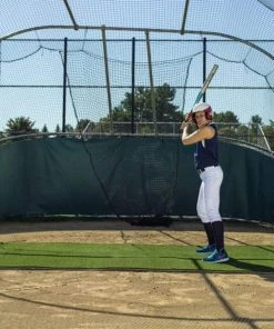 ProMounds Premium Batting Mats Green Turf (Unlined)