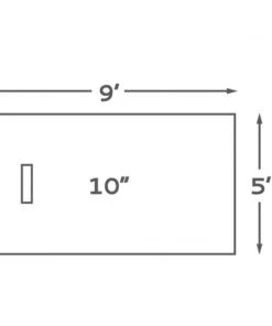 ProMounds ProModel Baseball Pitching Mound Green Turf MP2004