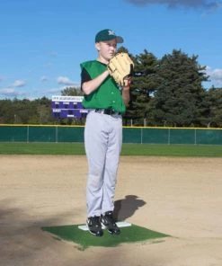 PORTABLE PITCHING MOUNDS ProMounds Training Baseball Pitching Mound Green MP3001G