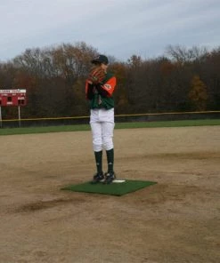PORTABLE PITCHING MOUNDS ProMounds Training Baseball Pitching Mound Green MP3001G