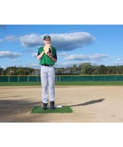 PORTABLE PITCHING MOUNDS ProMounds Training Baseball Pitching Mound Green MP3001G