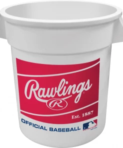 Rawlings 10 Gallon 6-pack MLB Baseball Big Bucket BIGBUCK6PK Ball Carts