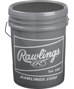 Rawlings 6 Gallon High School Raised Seam Ball/Bucket Combo R100UP1BUCK24