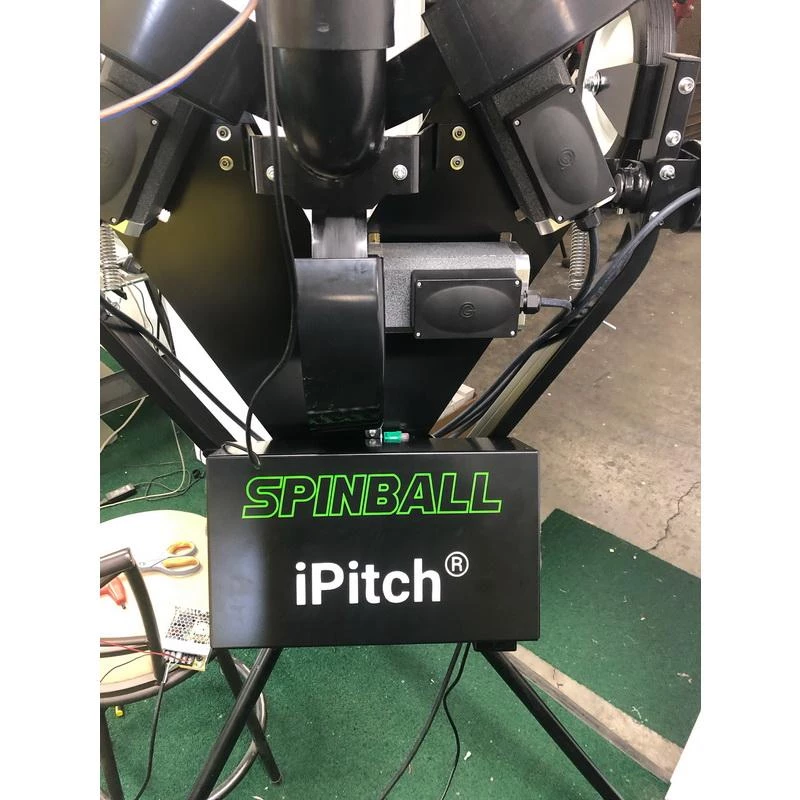Baseball Pitching Machines Spinball IPitch Smart Baseball-XL 3 Wheel Pitching Machine IPXL