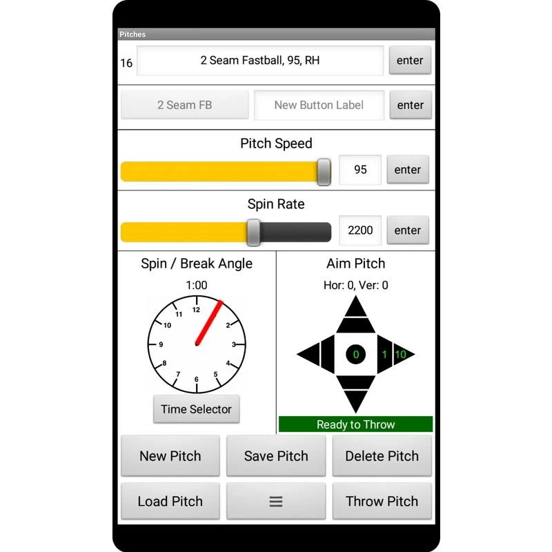 Baseball Pitching Machines Spinball IPitch Smart Baseball-XL 3 Wheel Pitching Machine IPXL