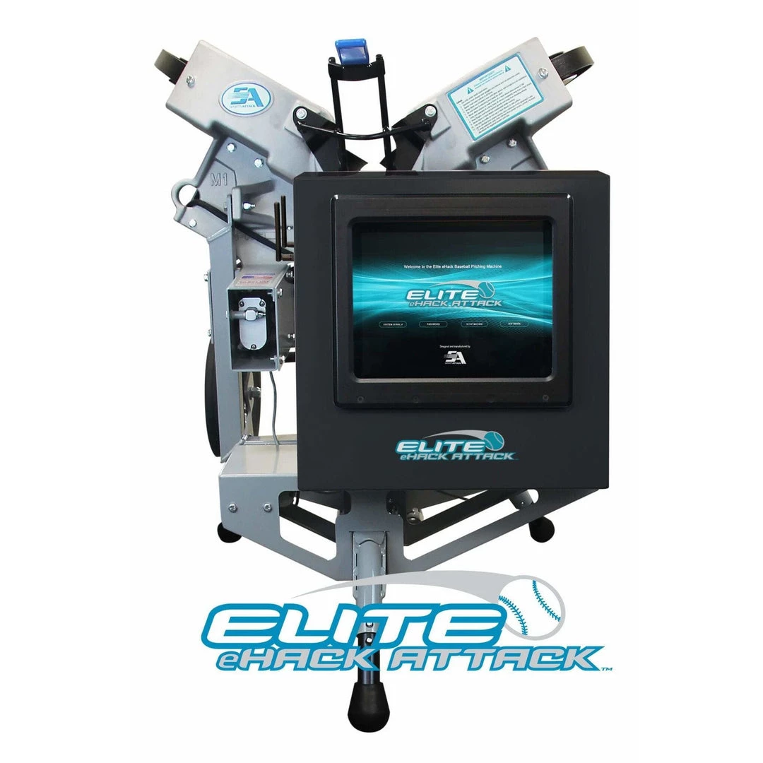 Softball Pitching Machines Sports Attack Elite EHack Attack Softball Pitching Machine 117-1100