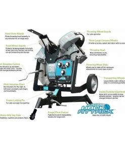 Sports Attack Junior Hack Attack Softball Pitching Machine 112-1100