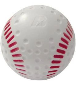 Pitching Machine Balls Sports Attack Optic White 9" Dimpled Seamed Baseball (1 Dozen) 100-4003