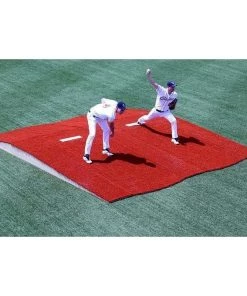The Perfect Mound Off Field Adult Double Bullpen Pitching Mound