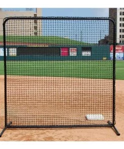 Trigon Sports Trigon 7’ X 7’ ProCage ‘Black Series’ Fungo Protective Screen BSL77F Infield Protection Screens