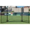 Trigon Sports Trigon 8’ X 16’ ProCage Tri-Fold Protective Screen W/ Wheels BTRIFLD Infield Protection Screens