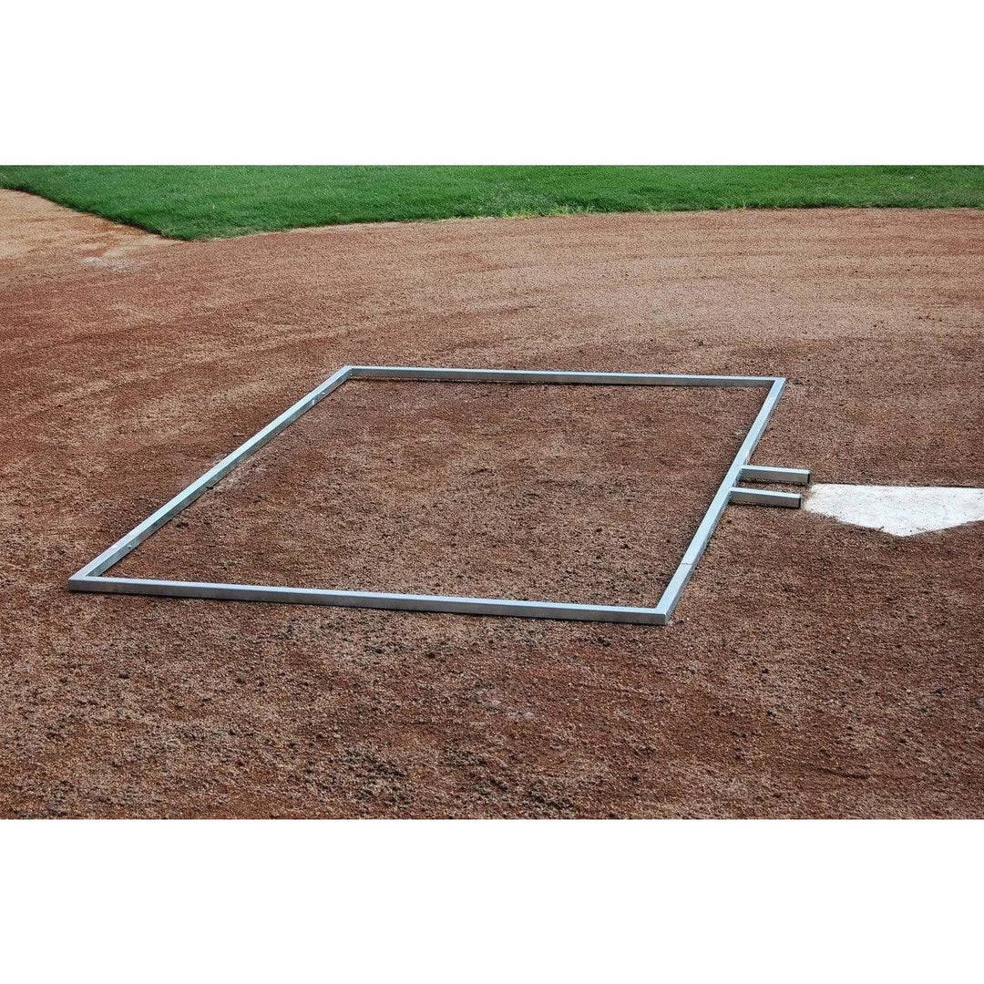 Trigon Sports Infield Maintenance Equipment Trigon ProCage Fully Adjustable Batters Box Template BTMPLA