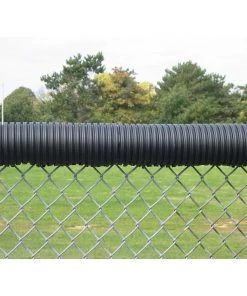 Trigon Sports 100’ Black Roll Fence Crown BFC100 Fence Top Protection