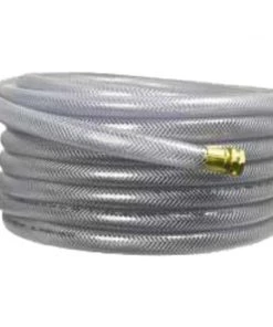 Trigon Sports 100' Infield Clear Reinforced Water Hose BCFH100