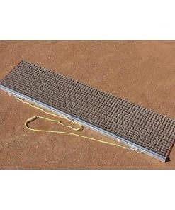 Trigon Sports 4’Wx18”L Infield Rigid Drag Mat W/ Drag Bar BDMR418 Infield Maintenance Equipment