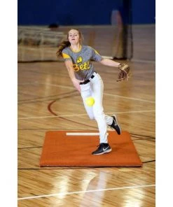 True Pitch Mounds True Pitch Portable Fastpitch Softball Pitching Mat Fastpitch Softball Mats