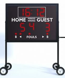 Varsity Scoreboards MS-4 Portable Multi-Sport Scoreboard Ball Park Scoreboards