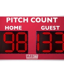 Varsity Scoreboards PCD3 Baseball Pitch Count Scoreboard